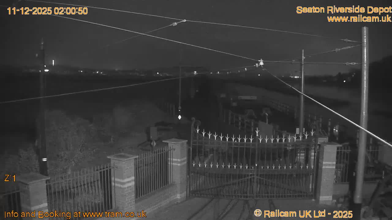 Seaton Tramway, Riverside Depot Live Cam - Seaton, East Devon, Devon, South West, England, United Kingdom