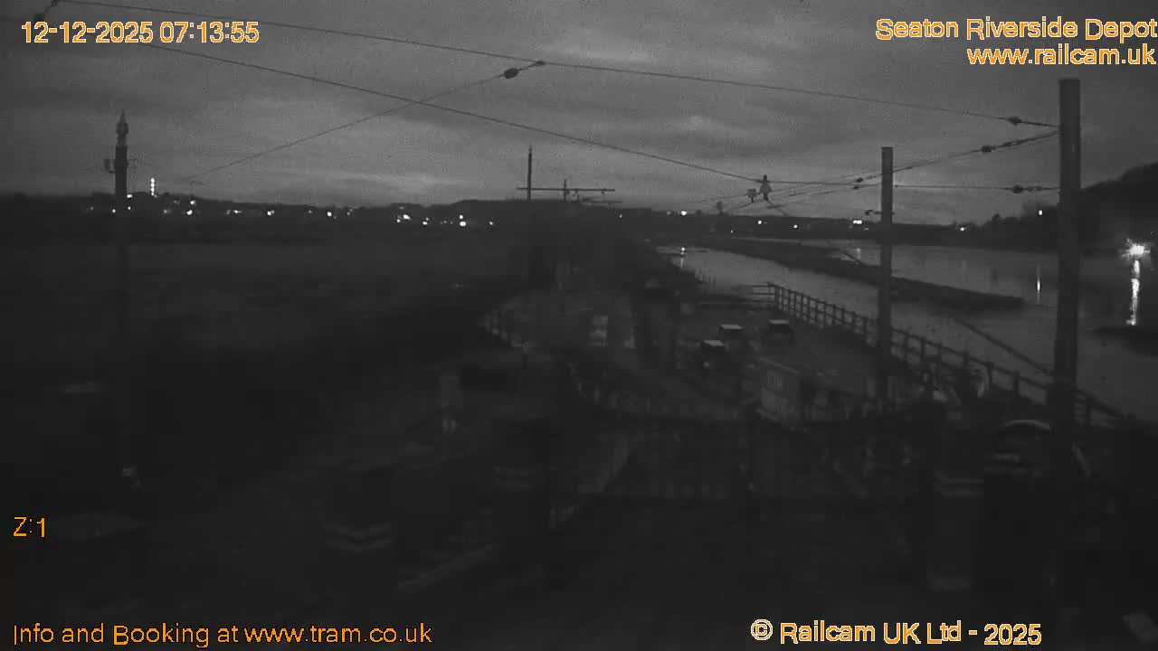 Seaton Tramway, Riverside Depot Live Cam - Seaton, East Devon, Devon, South West, England, United Kingdom