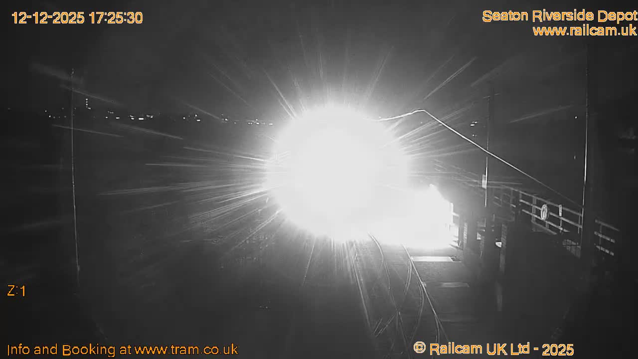 Seaton Tramway, Riverside Depot Live Cam - Seaton, East Devon, Devon, South West, England, United Kingdom