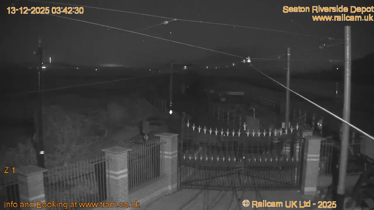 Seaton Tramway, Riverside Depot Live Cam - Seaton, East Devon, Devon, South West, England, United Kingdom