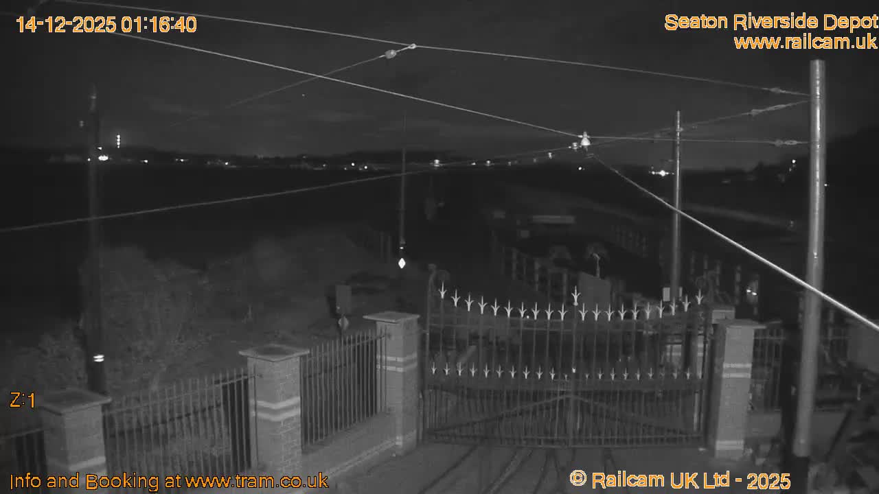 Seaton Tramway, Riverside Depot Live Cam - Seaton, East Devon, Devon, South West, England, United Kingdom