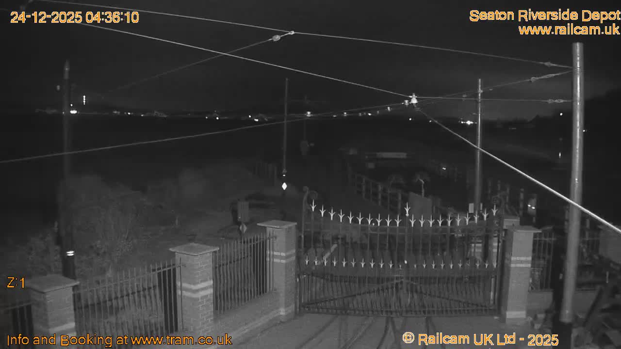 Seaton Tramway, Riverside Depot Live Cam - Seaton, East Devon, Devon, South West, England, United Kingdom