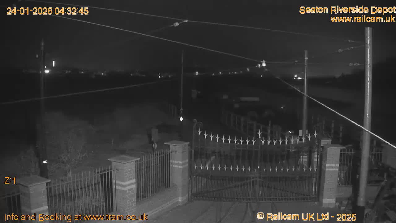 Seaton Tramway, Riverside Depot Live Cam - Seaton, East Devon, Devon, South West, England, United Kingdom