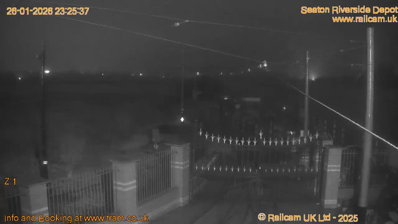 Seaton Tramway, Riverside Depot Live Cam - Seaton, East Devon, Devon, South West, England, United Kingdom