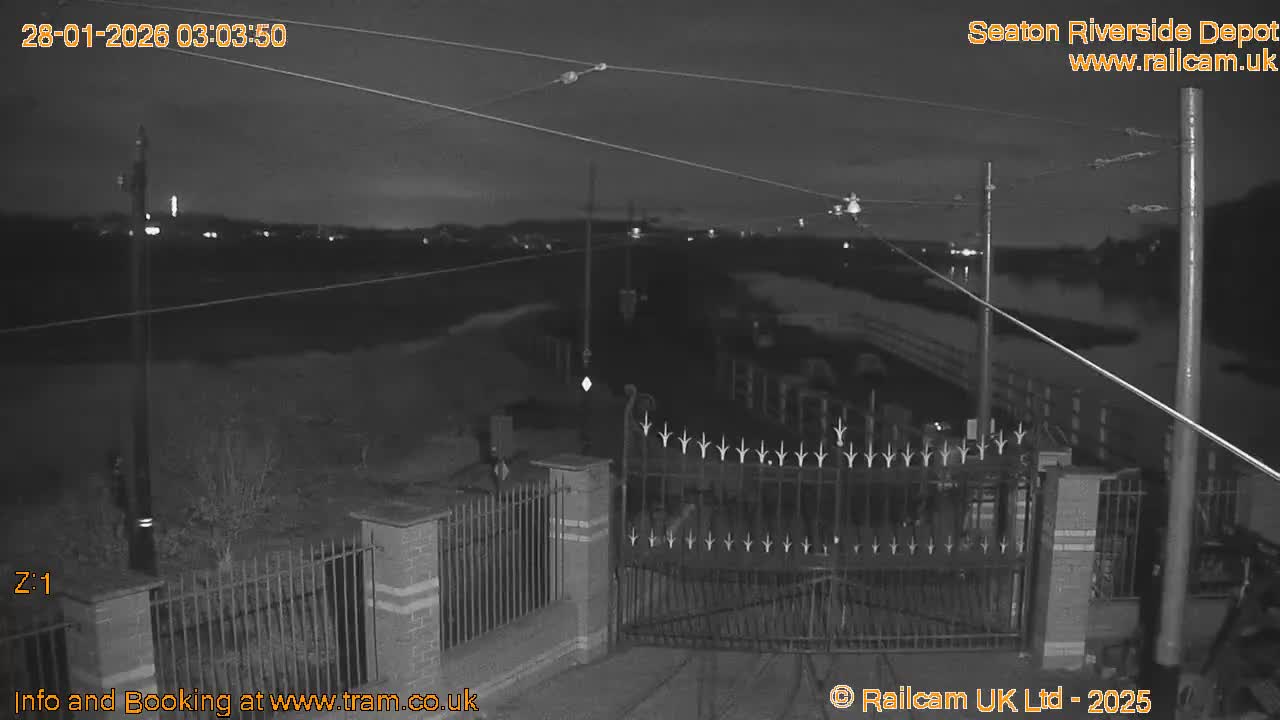 Seaton Tramway, Riverside Depot Live Cam - Seaton, East Devon, Devon, South West, England, United Kingdom