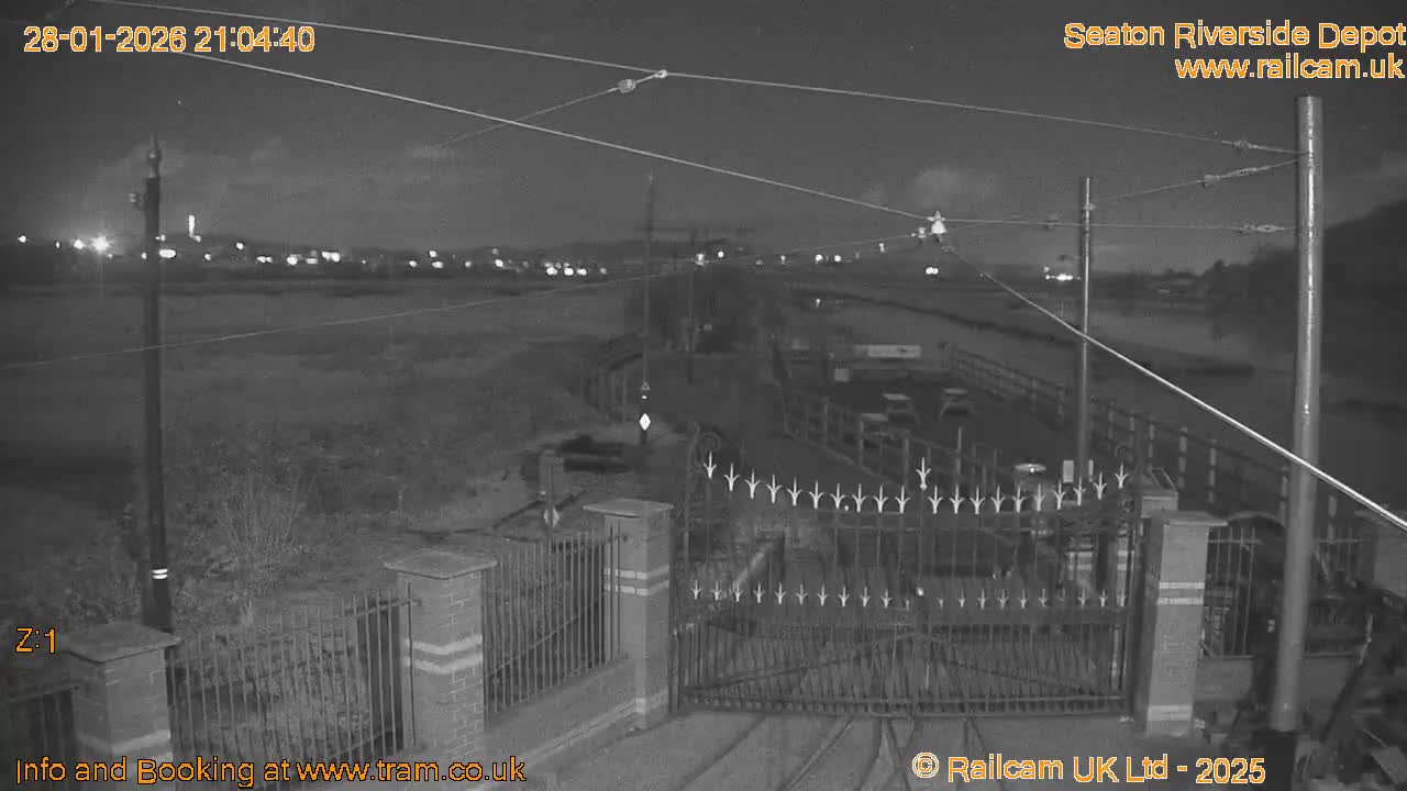 Seaton Tramway, Riverside Depot Live Cam - Seaton, East Devon, Devon, South West, England, United Kingdom