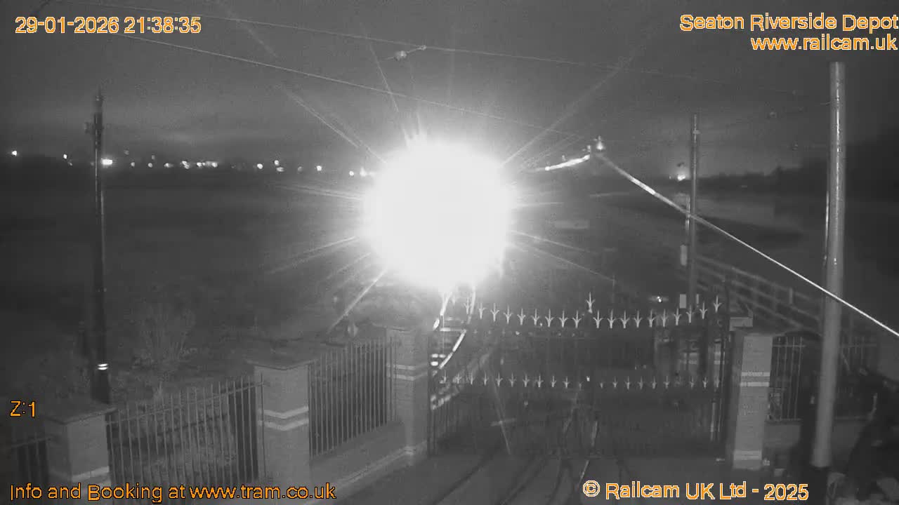 Seaton Tramway, Riverside Depot Live Cam - Seaton, East Devon, Devon, South West, England, United Kingdom