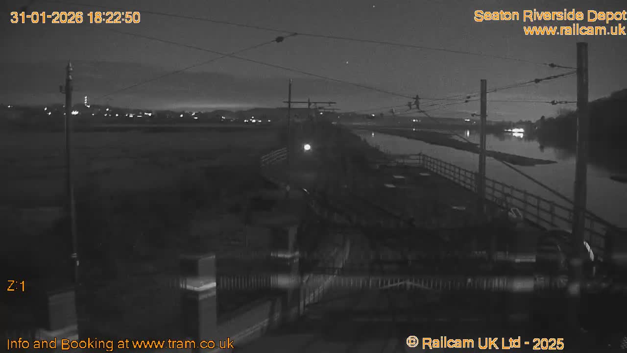 Seaton Tramway, Riverside Depot Live Cam - Seaton, East Devon, Devon, South West, England, United Kingdom