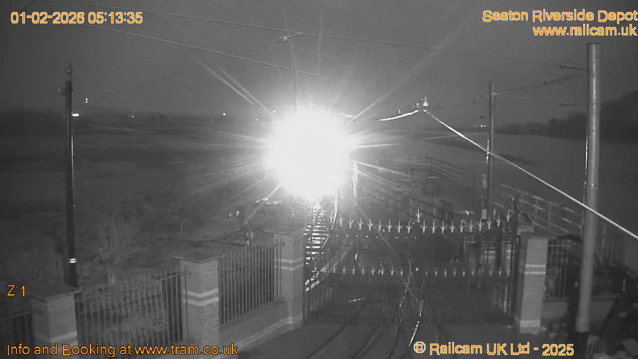 Seaton Tramway, Riverside Depot Live Cam - Seaton, East Devon, Devon, South West, England, United Kingdom