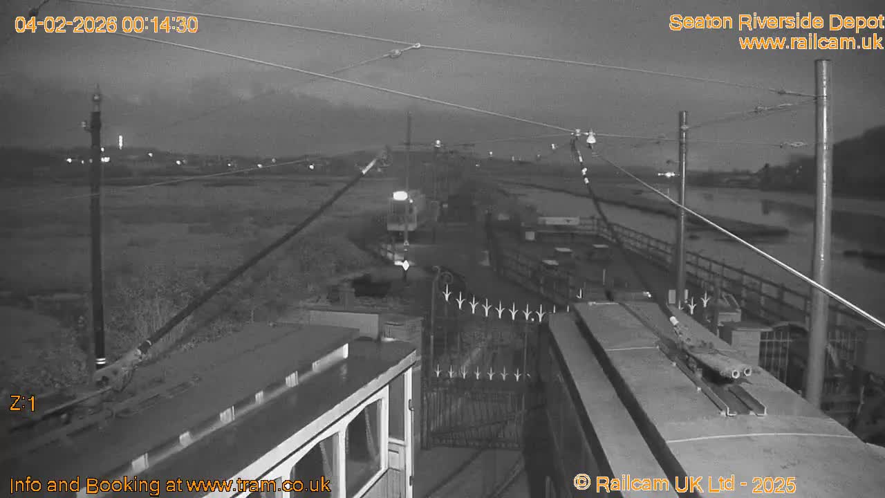 Seaton Tramway, Riverside Depot Live Cam - Seaton, East Devon, Devon, South West, England, United Kingdom