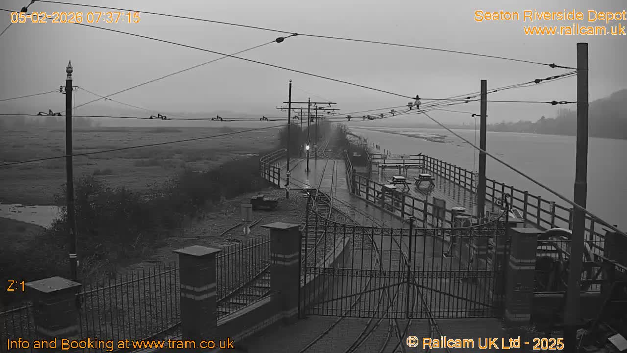 Seaton Tramway, Riverside Depot Live Cam - Seaton, East Devon, Devon, South West, England, United Kingdom