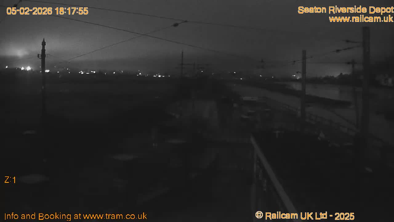 Seaton Tramway, Riverside Depot Live Cam - Seaton, East Devon, Devon, South West, England, United Kingdom
