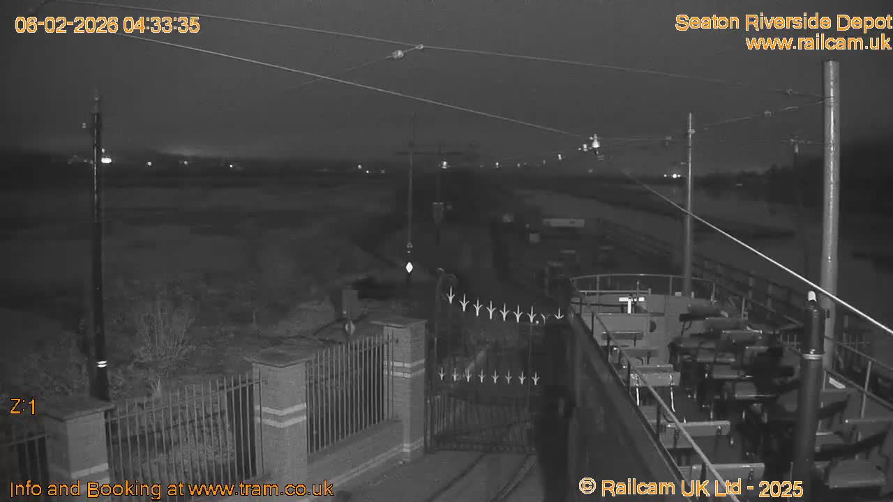 Seaton Tramway, Riverside Depot Live Cam - Seaton, East Devon, Devon, South West, England, United Kingdom