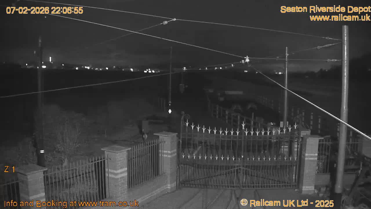 Seaton Tramway, Riverside Depot Live Cam - Seaton, East Devon, Devon, South West, England, United Kingdom