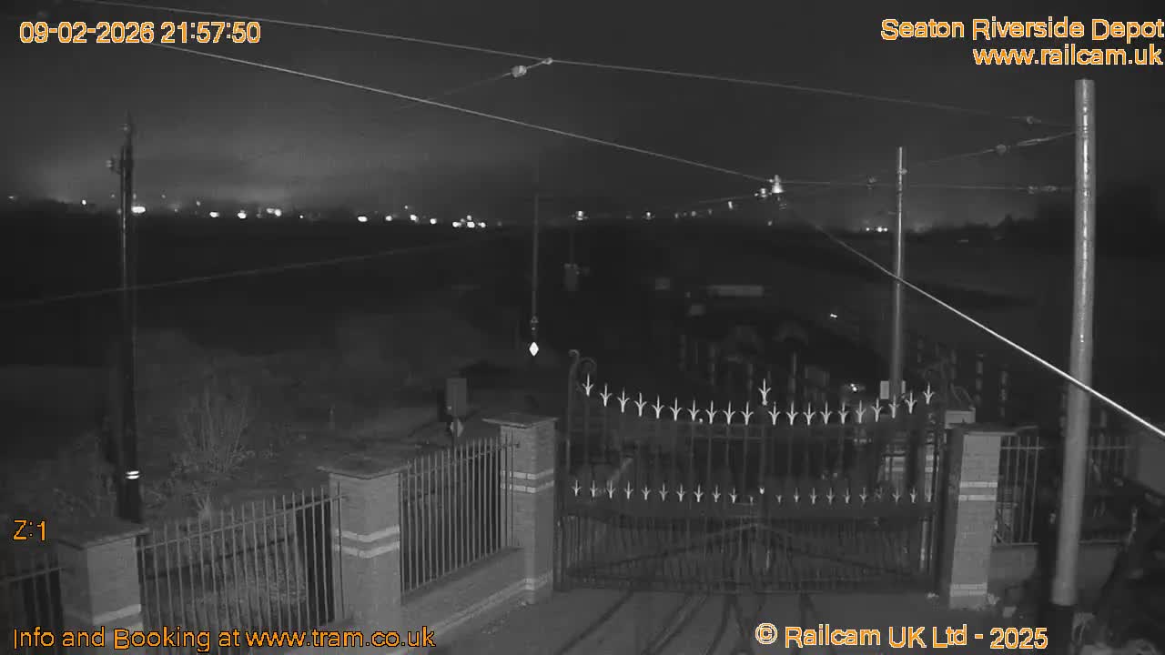 Seaton Tramway, Riverside Depot Live Cam - Seaton, East Devon, Devon, South West, England, United Kingdom