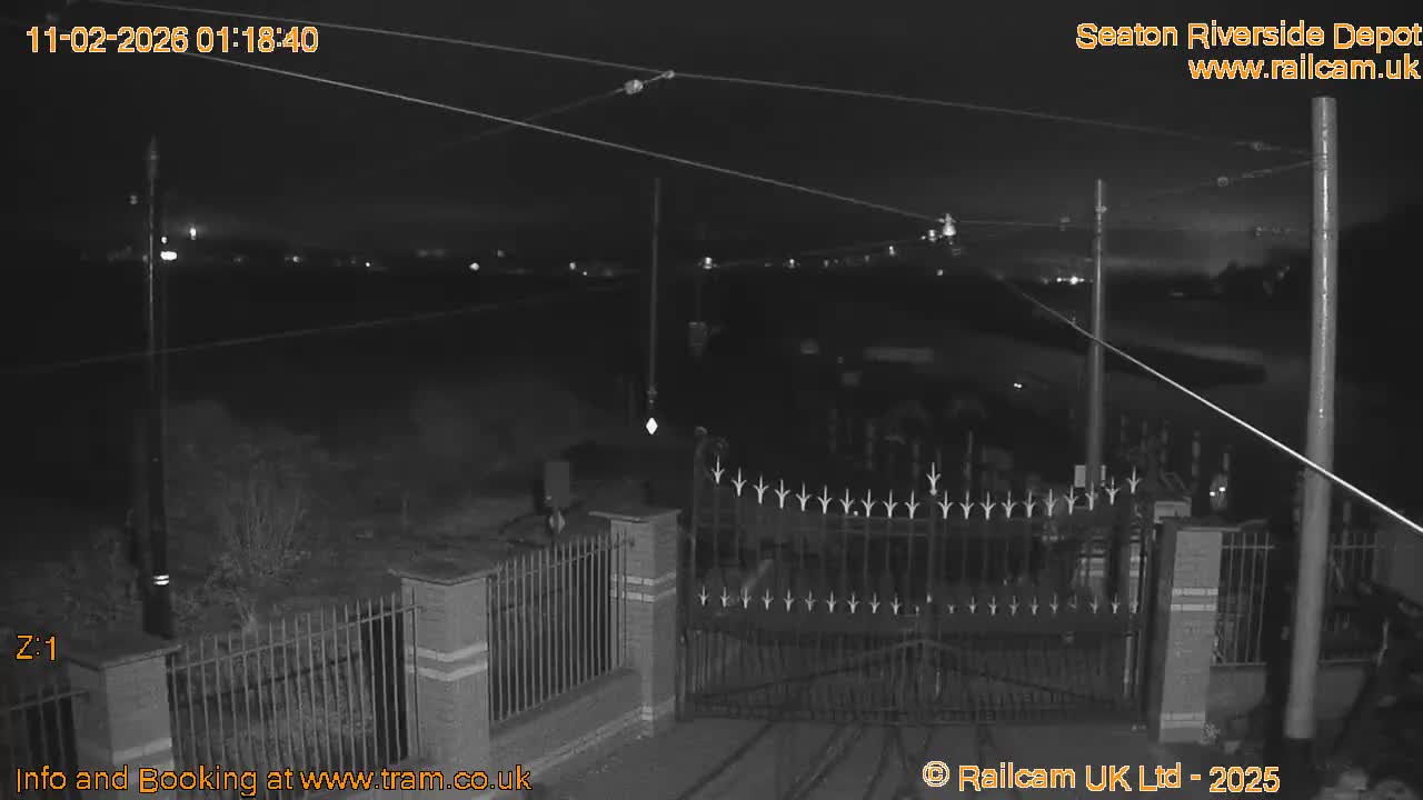 Seaton Tramway, Riverside Depot Live Cam - Seaton, East Devon, Devon, South West, England, United Kingdom