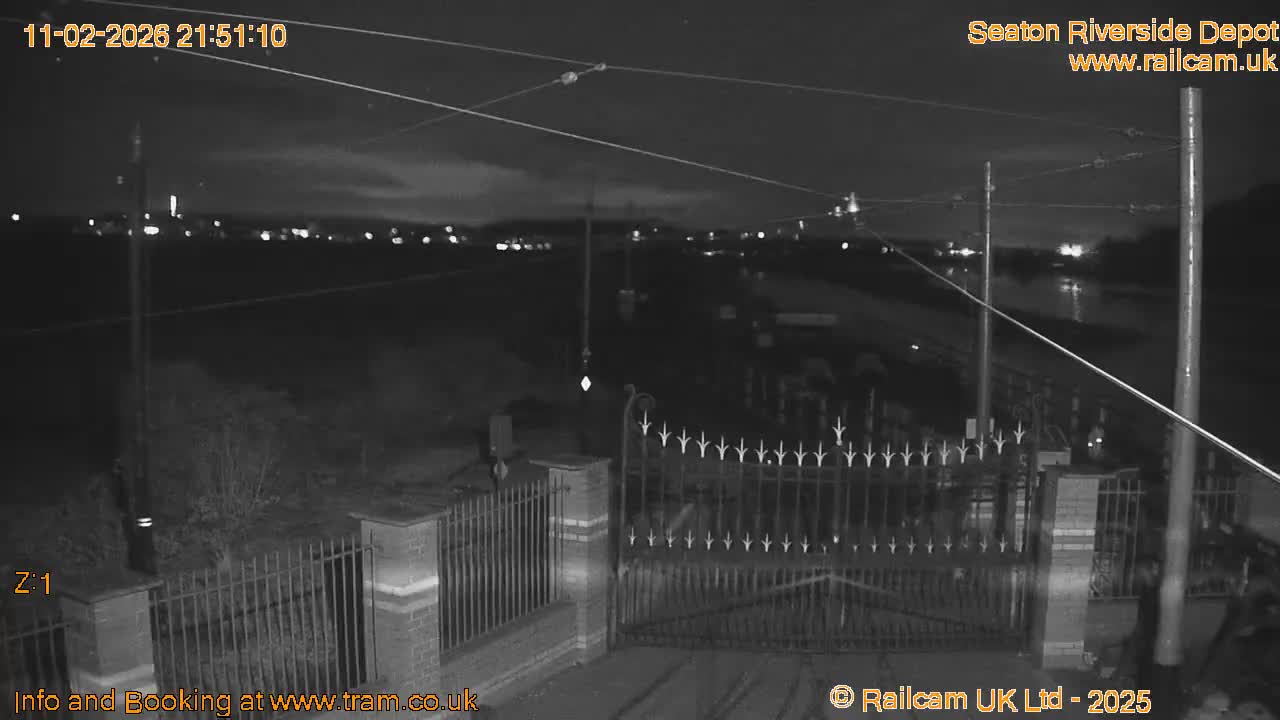 Seaton Tramway, Riverside Depot Live Cam - Seaton, East Devon, Devon, South West, England, United Kingdom
