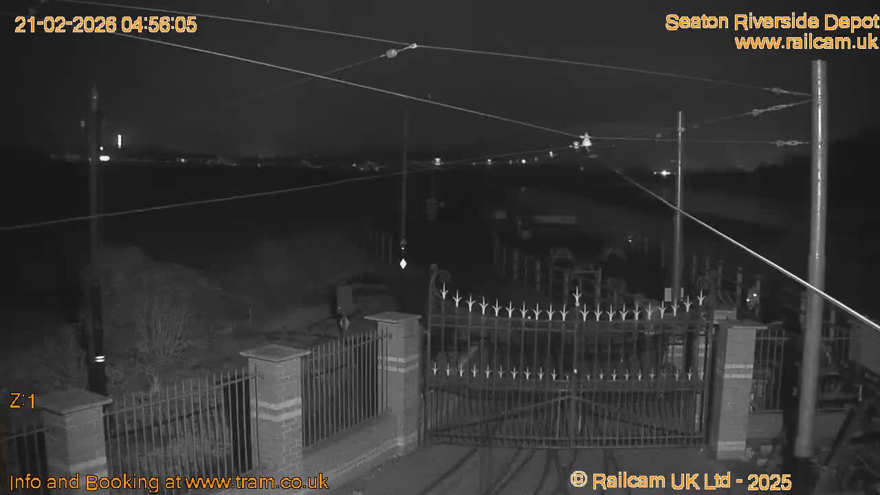 Seaton Tramway, Riverside Depot Live Cam - Seaton, East Devon, Devon, South West, England, United Kingdom