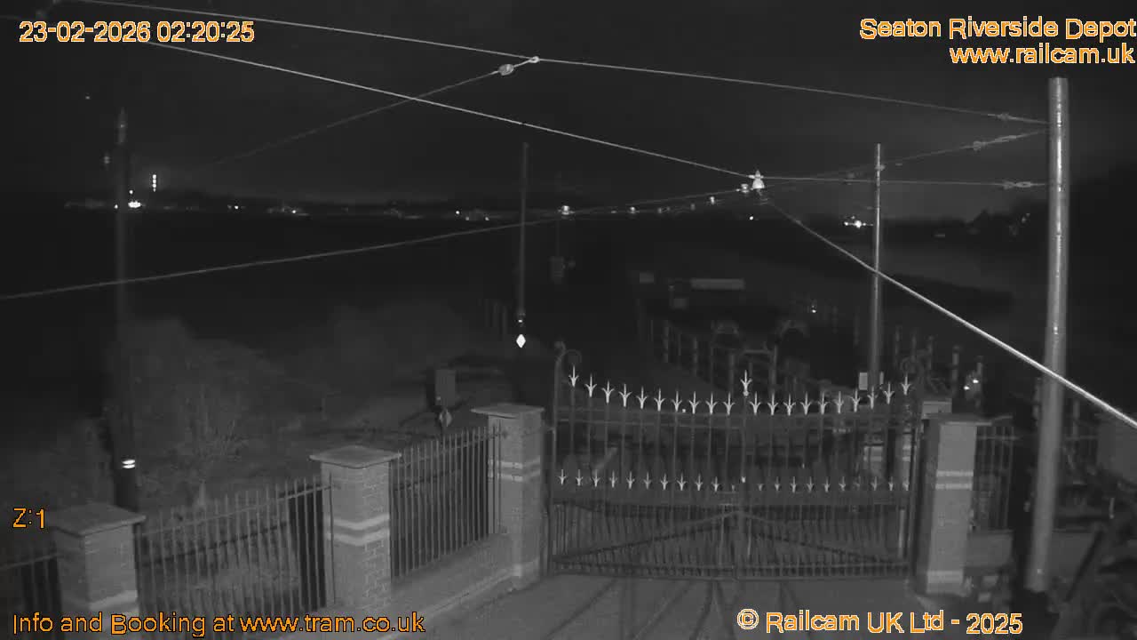 Seaton Tramway, Riverside Depot Live Cam - Seaton, East Devon, Devon, South West, England, United Kingdom