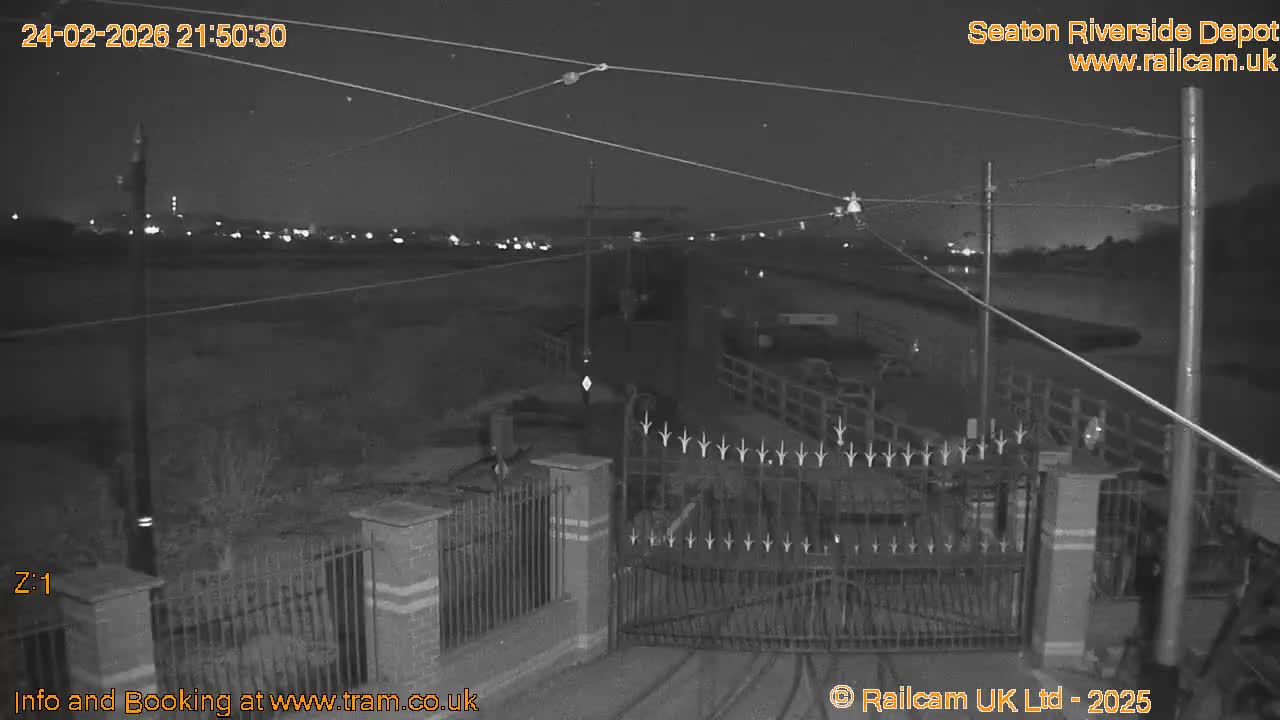 Seaton Tramway, Riverside Depot Live Cam - Seaton, East Devon, Devon, South West, England, United Kingdom