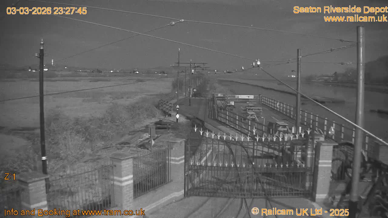 Seaton Tramway, Riverside Depot Live Cam - Seaton, East Devon, Devon, South West, England, United Kingdom