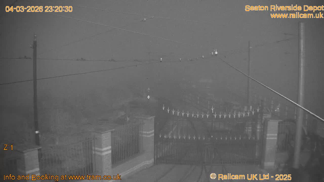 Seaton Tramway, Riverside Depot Live Cam - Seaton, East Devon, Devon, South West, England, United Kingdom
