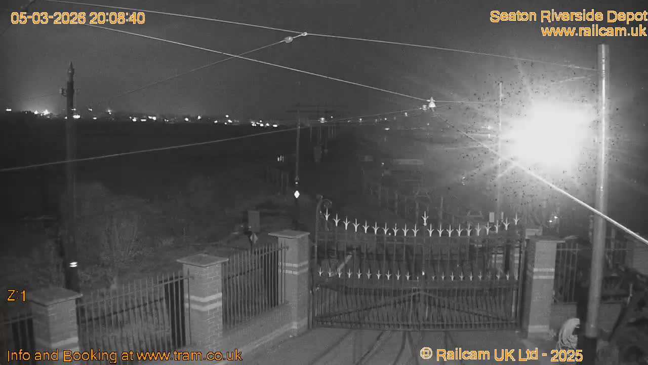 Seaton Tramway, Riverside Depot Live Cam - Seaton, East Devon, Devon, South West, England, United Kingdom