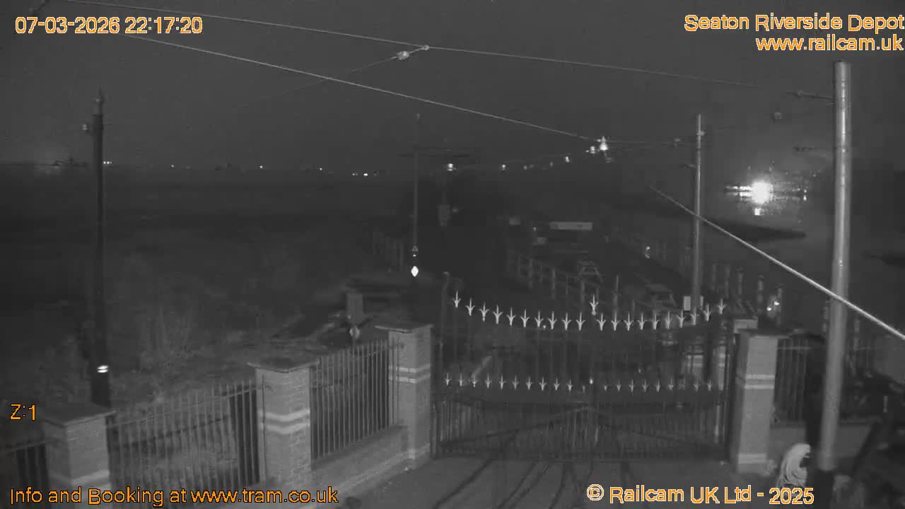 Seaton Tramway, Riverside Depot Live Cam - Seaton, East Devon, Devon, South West, England, United Kingdom