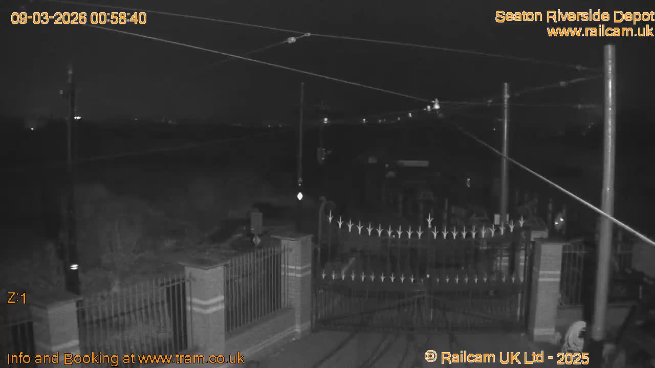 Seaton Tramway, Riverside Depot Live Cam - Seaton, East Devon, Devon, South West, England, United Kingdom