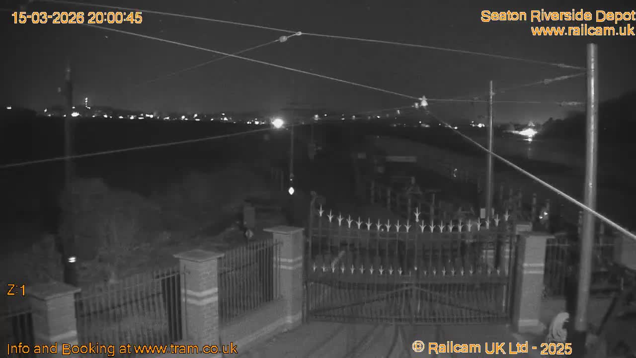 Seaton Tramway, Riverside Depot Live Cam - Seaton, East Devon, Devon, South West, England, United Kingdom
