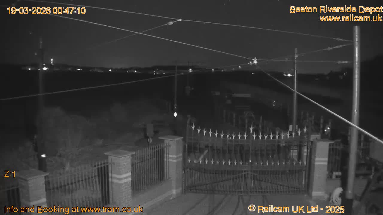 Seaton Tramway, Riverside Depot Live Cam - Seaton, East Devon, Devon, South West, England, United Kingdom