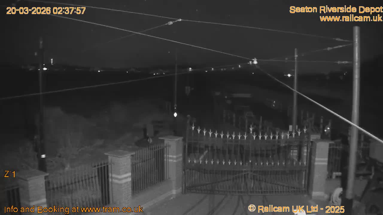 Seaton Tramway, Riverside Depot Live Cam - Seaton, East Devon, Devon, South West, England, United Kingdom