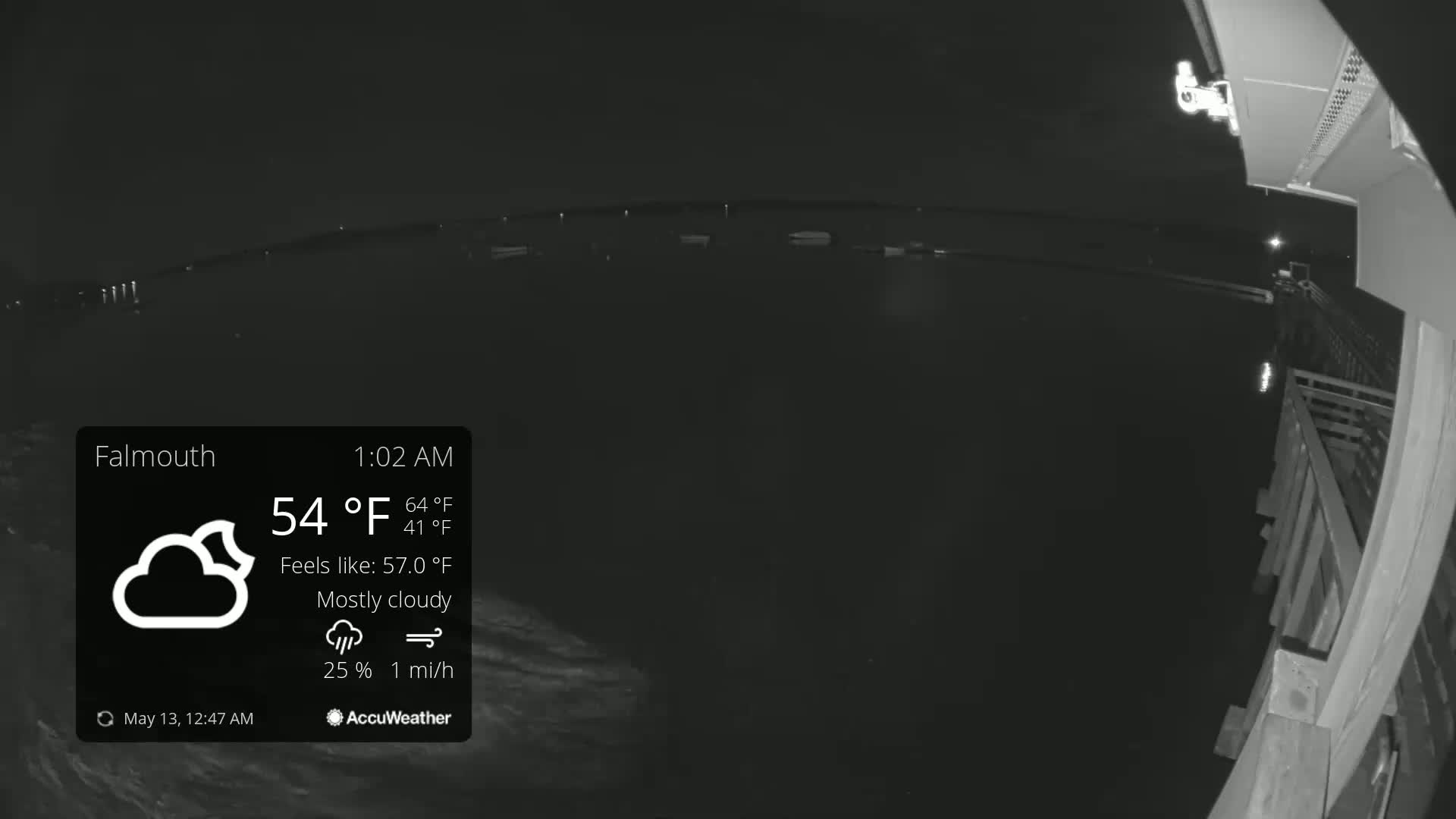 Falmouth Coast & Casco Bay Live Cam - Falmouth, Cumberland, Maine, USA