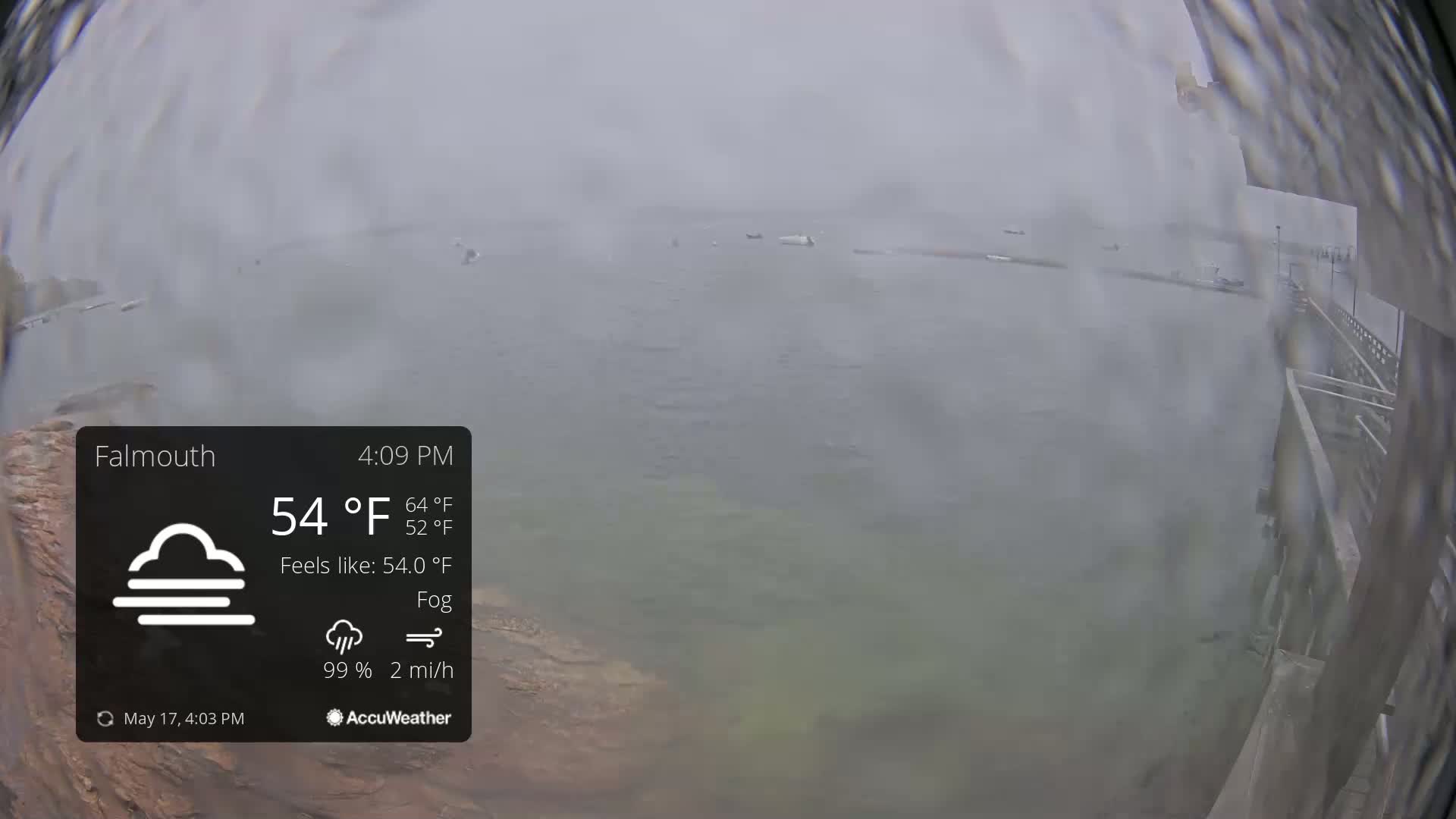 Falmouth Coast & Casco Bay Live Cam - Falmouth, Cumberland, Maine, USA