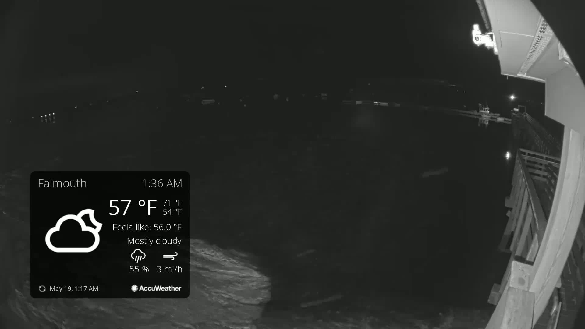 Falmouth Coast & Casco Bay Live Cam - Falmouth, Cumberland, Maine, USA