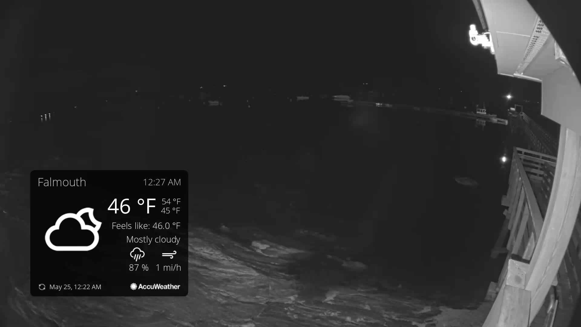 Falmouth Coast & Casco Bay Live Cam - Falmouth, Cumberland, Maine, USA