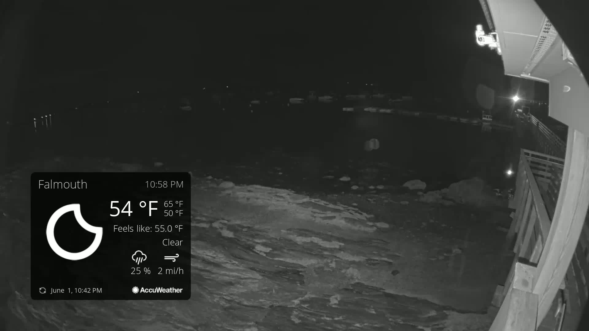Falmouth Coast & Casco Bay Live Cam - Falmouth, Cumberland, Maine, USA