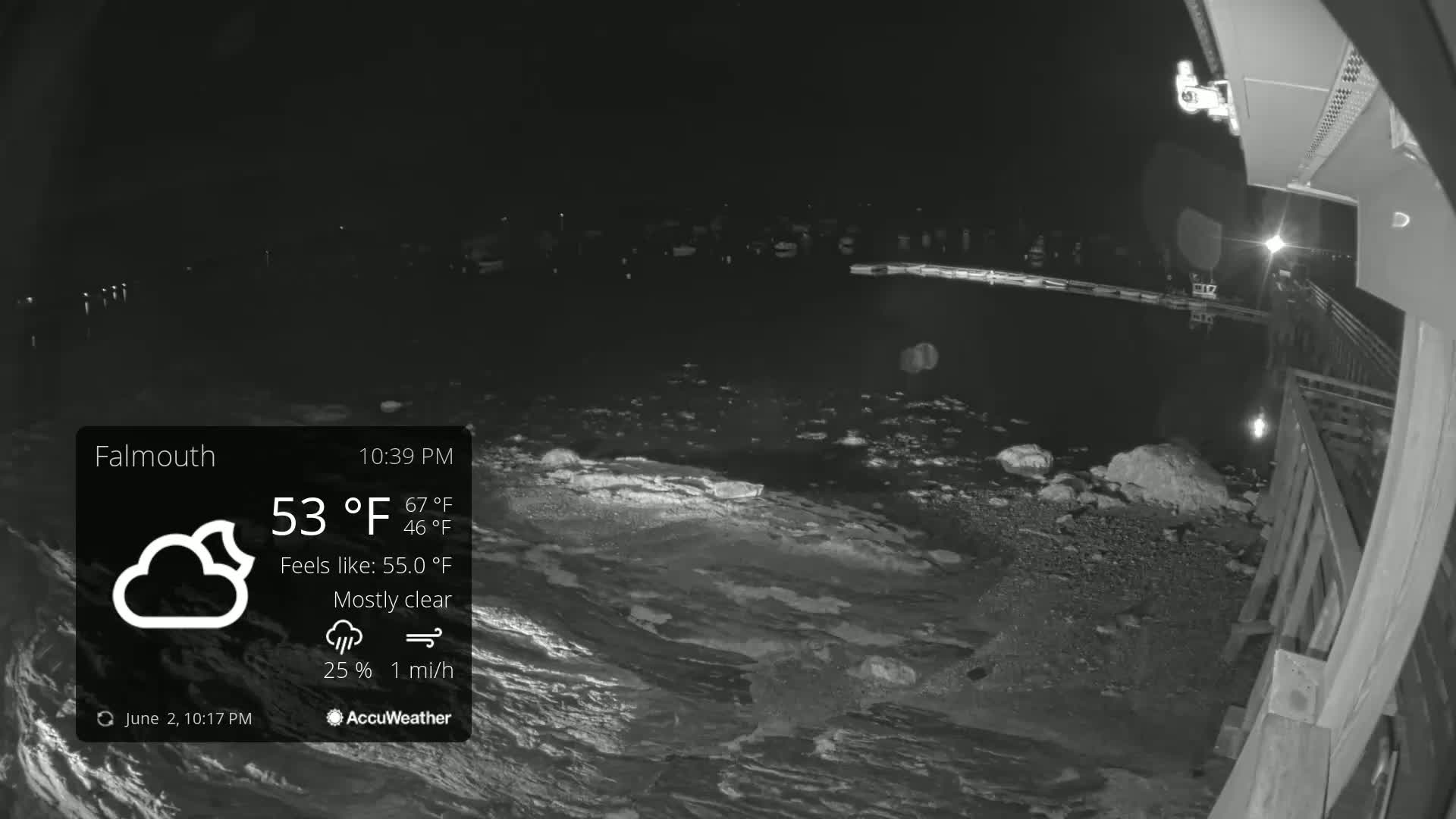 Falmouth Coast & Casco Bay Live Cam - Falmouth, Cumberland, Maine, USA