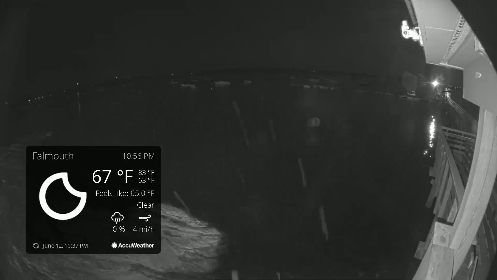 Falmouth Coast & Casco Bay Live Cam - Falmouth, Cumberland, Maine, USA