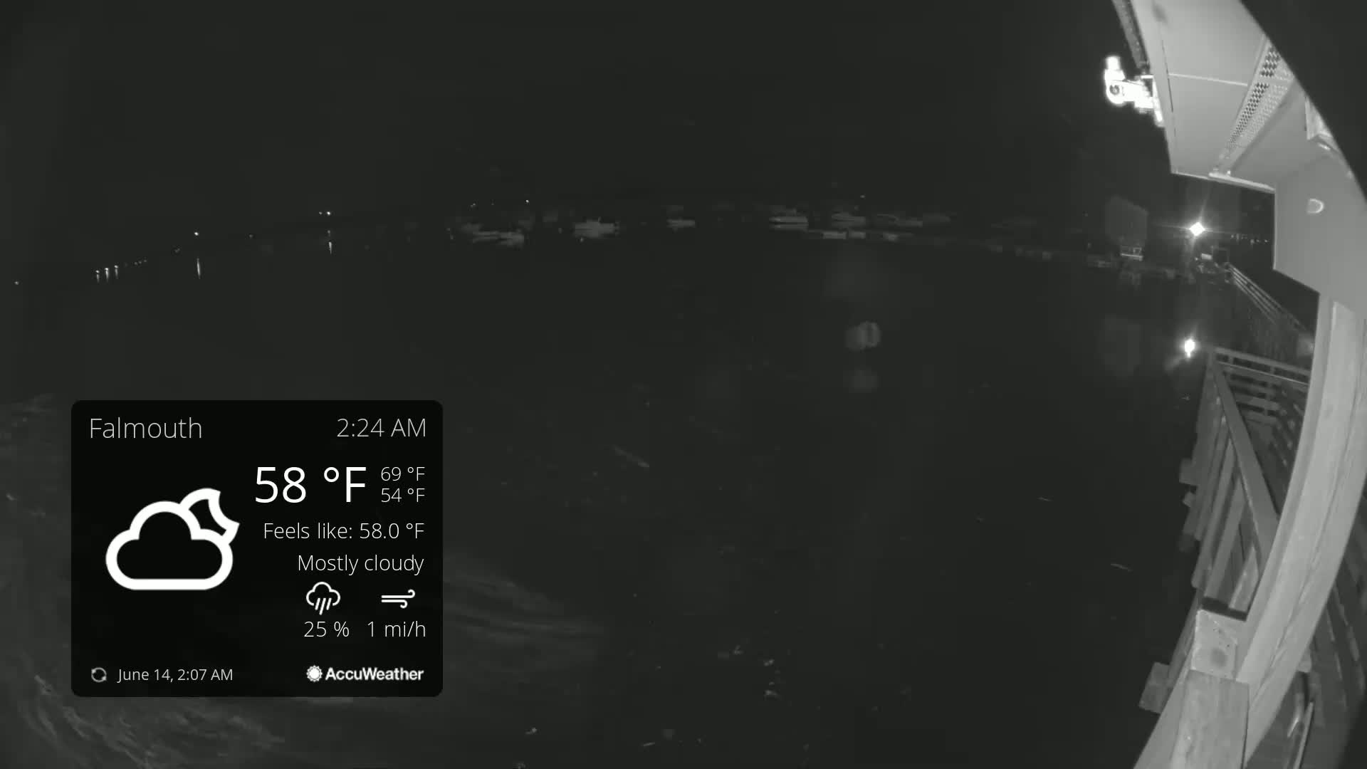 Falmouth Coast & Casco Bay Live Cam - Falmouth, Cumberland, Maine, USA