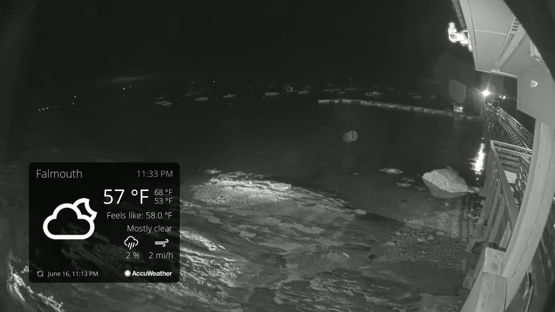 Falmouth Coast & Casco Bay Live Cam - Falmouth, Cumberland, Maine, USA