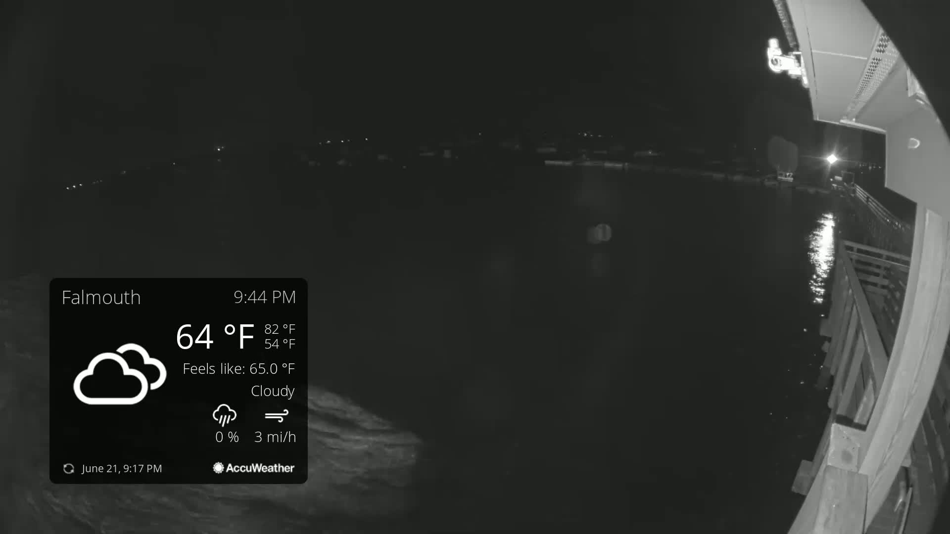 Falmouth Coast & Casco Bay Live Cam - Falmouth, Cumberland, Maine, USA