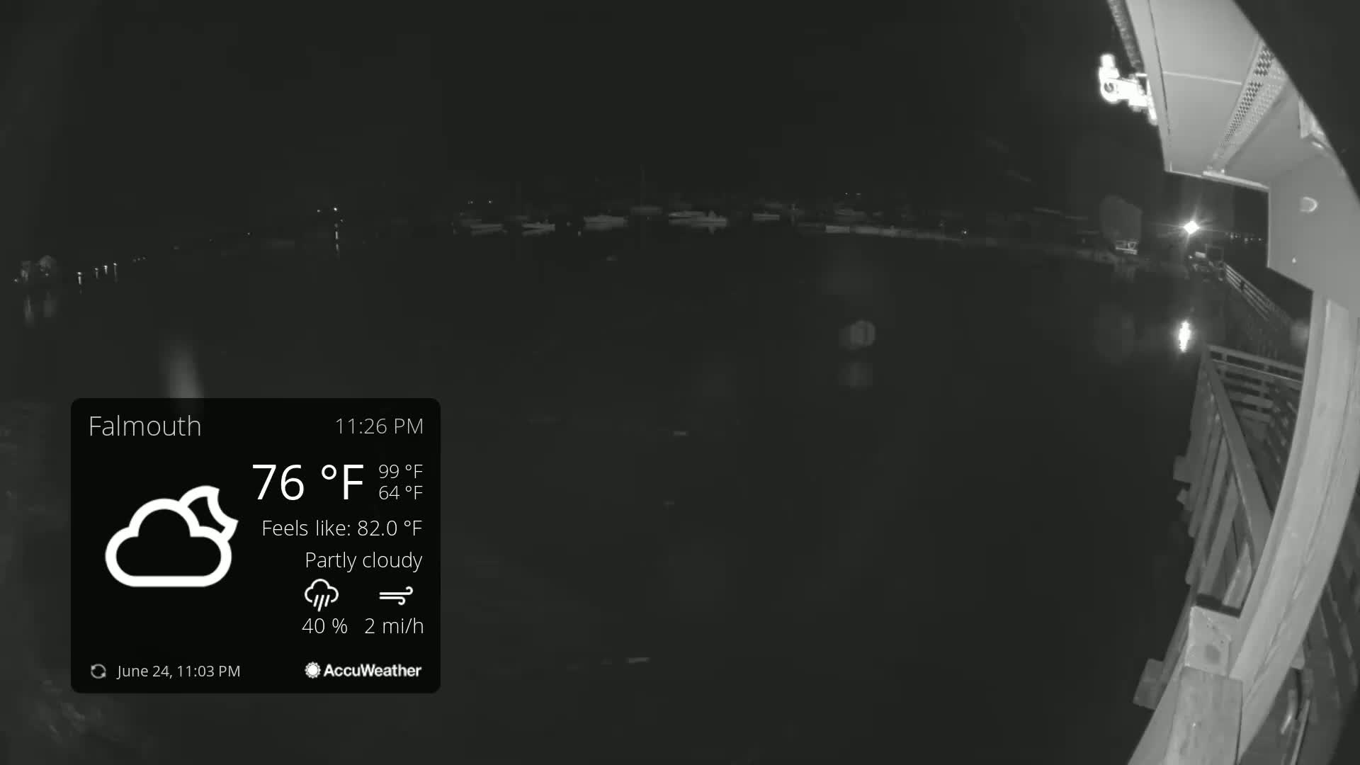 Falmouth Coast & Casco Bay Live Cam - Falmouth, Cumberland, Maine, USA