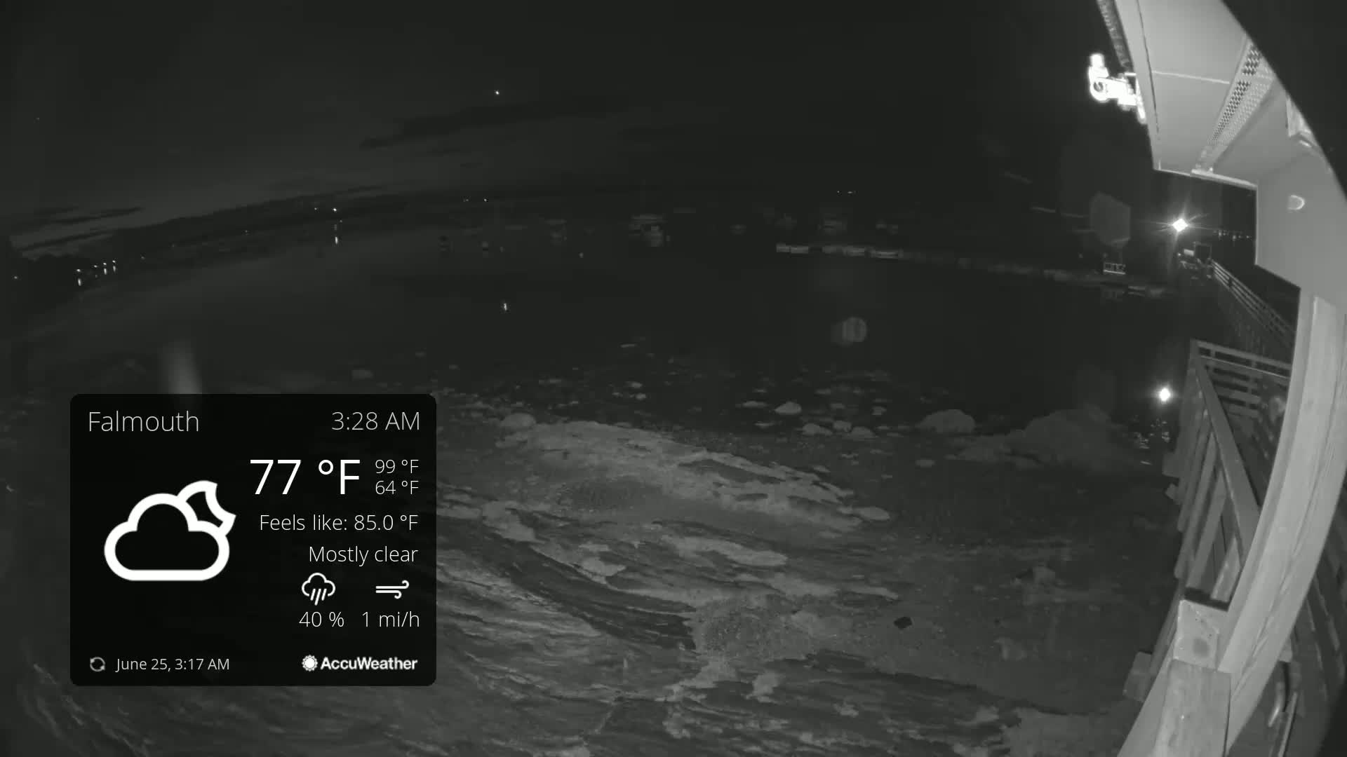 Falmouth Coast & Casco Bay Live Cam - Falmouth, Cumberland, Maine, USA
