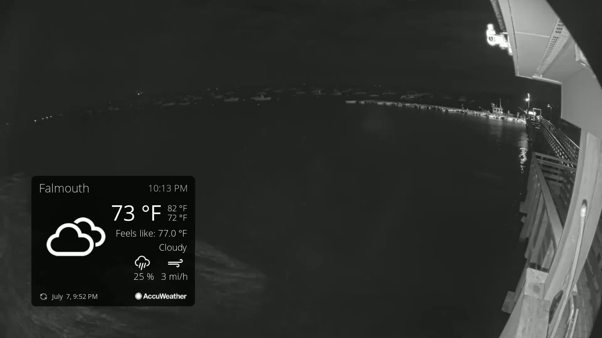 Falmouth Coast & Casco Bay Live Cam - Falmouth, Cumberland, Maine, USA