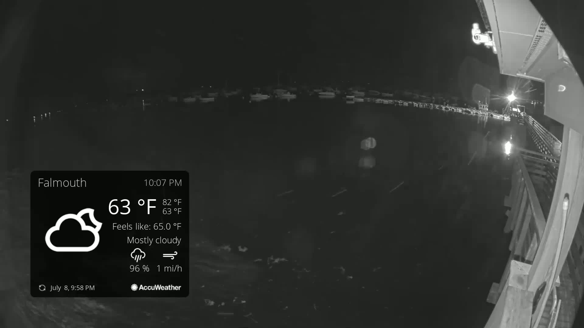 Falmouth Coast & Casco Bay Live Cam - Falmouth, Cumberland, Maine, USA