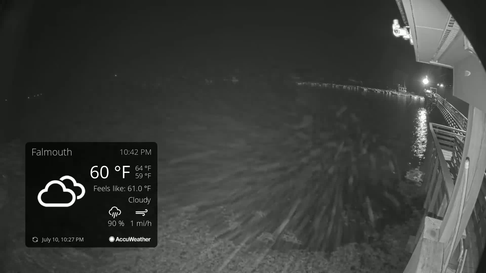 Falmouth Coast & Casco Bay Live Cam - Falmouth, Cumberland, Maine, USA