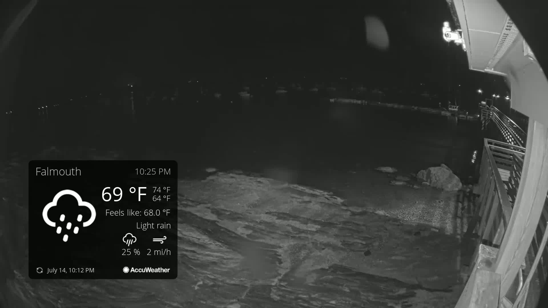 Falmouth Coast & Casco Bay Live Cam - Falmouth, Cumberland, Maine, USA