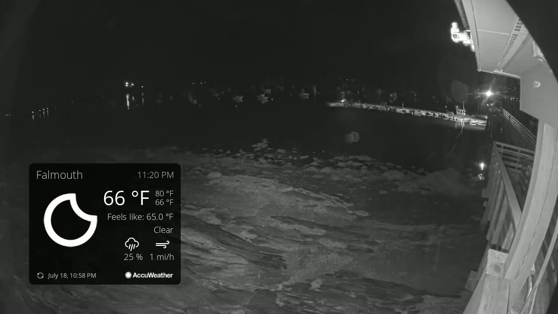 Falmouth Coast & Casco Bay Live Cam - Falmouth, Cumberland, Maine, USA