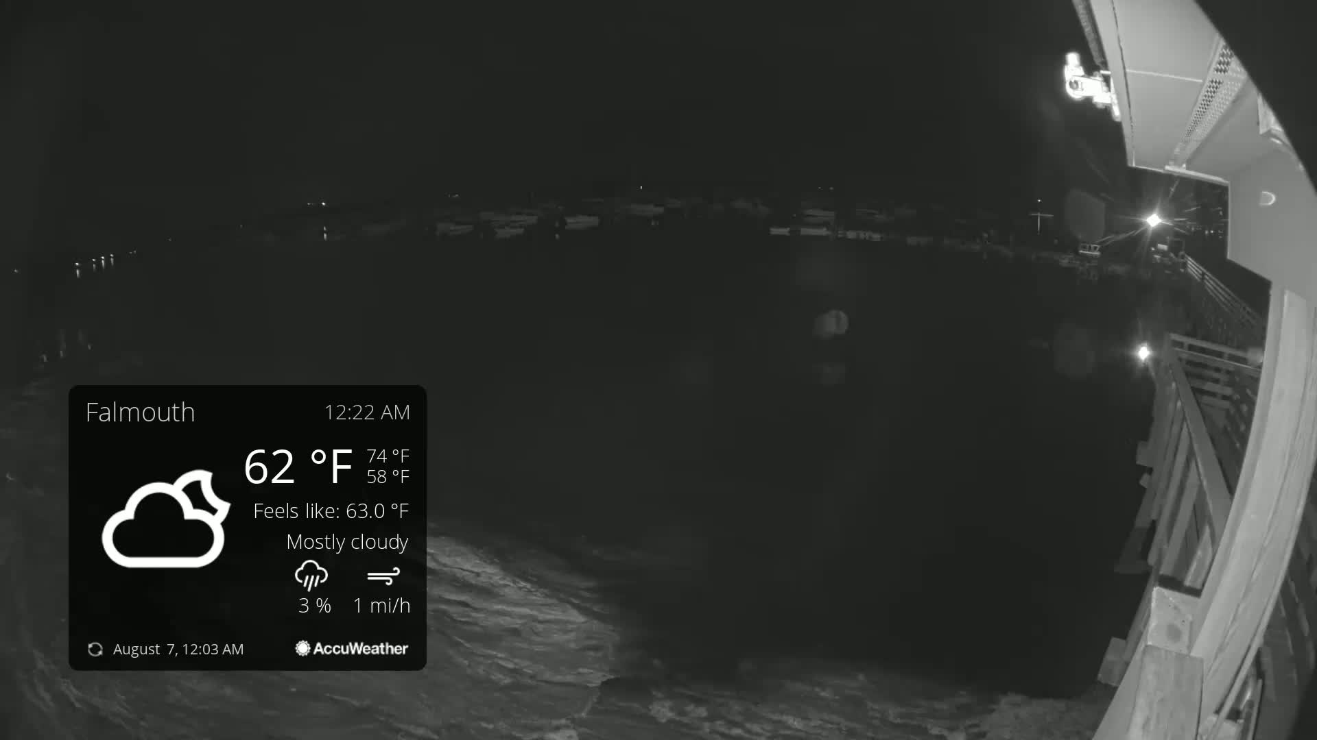 Falmouth Coast & Casco Bay Live Cam - Falmouth, Cumberland, Maine, USA